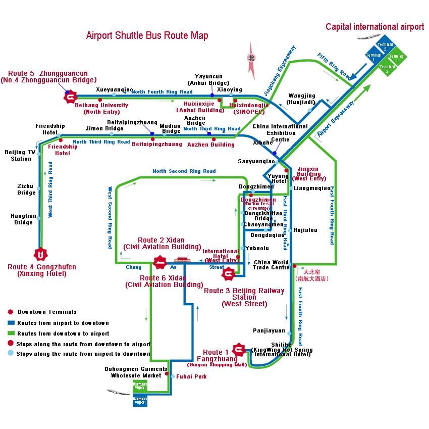 mapa Shenzhen bus
