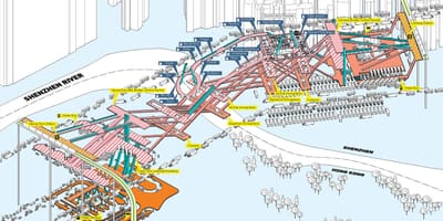Mapa Shenzhen 3d