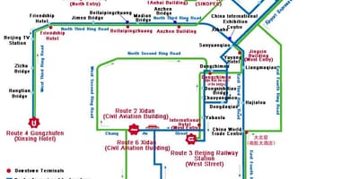 Mapa Shenzhen bus
