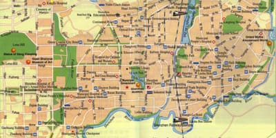 Shenzhen mapa sveta