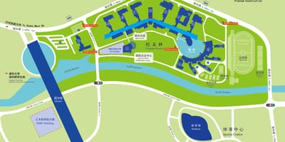Mapa Shenzhen univerzita