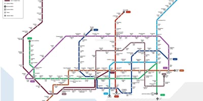 Shenzhen mtr mapu